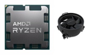 Resim Amd Ryzen 5 7500F AM5 3.7 GHz 32 MB 65 W Tray+Fan (Kutusuz, Soğutuculu) MPK İşlemci 