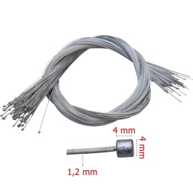 Resim Bisiklet Vites Teli Iç 250 cm (1,2 Mm) Arpa Başlı 