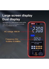 Resim Unı-t Ut-121a True Rms Akıllı Dijital Multimetre 