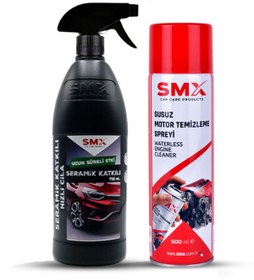 Resim SMX Seramik Cila / Hızlı Cila / Pratik Cila Susuz Motor Temizleme Ve Koruma Spreyi 