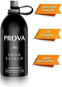 Resim Prova Dear Savage EDP Erkek Parfüm 120ml (3 paketi) 