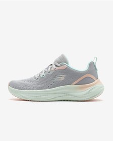 Resim Skechers SKECH CLOUD-GENTLE GLOW Kadın Açık Gri/Çok Renkli Spor Ayakkabı 150561 LGMT 