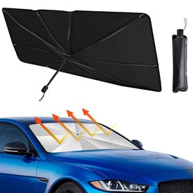 Resim Araba Güneşlik Cam Şemsiyesi, Kolay Kurulum ve Depolama İçin Katlanabilir Parasol Tasarımı, Çeşitli Araç Modelleri İçin Uygun, Güçlü Işığı ve Isıyı Engelleyen, İç Mekanı Serin Tutar, Taşınabilir ve Hafif, Pratik Pencere Gölgelik Aksesuarı 