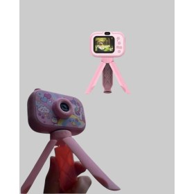 Resim 2 Inç Ekranlı Çocuk Kamerası - Çizgi Film Efektli ve Müzik Çalar Özellikli 