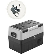 Resim Evacool Eva45atlp 220 Adaptörlü 12/24v 45 Litre Tek Kapak Çift Ek 