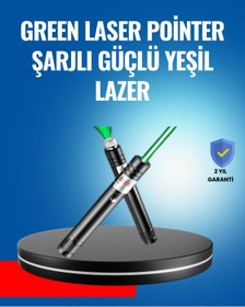 Resim shopwave Avcılık ve Doğa Sporları İçin Güçlü Yeşil Lazer Pointer 