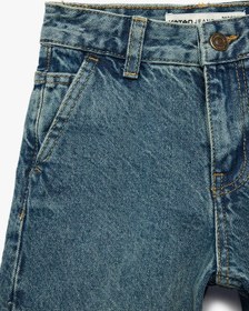 Resim Koton Baggy Petrol Erkek Çocuk Jean Pantolon 6skb40046td 