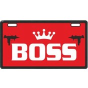 Resim SEVENKARDEŞLER Kırmızı Boss E-bike Plakalık 