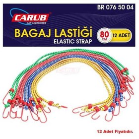 Resim Bagaj Ahtapot Lastiği (12 Adet)(CARUB)(BR0765008)(80 cm) 