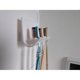 Resim Opencart 3 Diş Fırçası / 3 Parçalı Diş Fırçası Tutucu 3 Diş Fırçası Tutucu 3 Diş Fırçası İçin Sadece Plastik Aparattır 