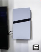 Resim Ps5 Pro İçin Duvar Standı ve Masa Altı Montaj Standı Yerden Tasarruf Sağlar Rahat Hava Akışı 