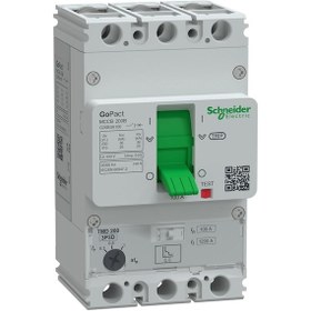 Resim Schneider Electric Gopact Mccb G20B3A50 100A 25Ka Ayar Sahalı Şalter (200B, 3P3D) 