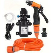 Resim Willowhaven 36v Taşınabilir Araba Yıkama Makinesi Su Tabancası Kırmızı Hortum 