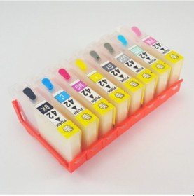 Resim Canon Clı 42 Uyumlu Kolay Dolan Kartuş 8 Renk 