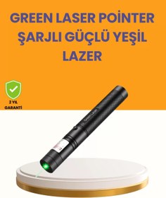 Resim ENSAR GİYİM 5000mw Yeşil Lazer Pointer Profesyonel Uzun Menzilli 