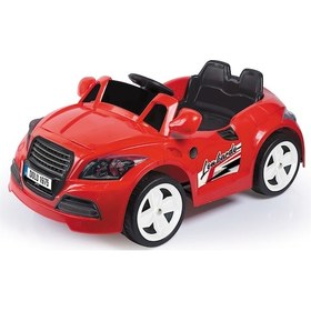 Resim Dolu Lombardo 12v Uzaktan Kumandalı Akülü Araba Kırmızı B3409809624n1 