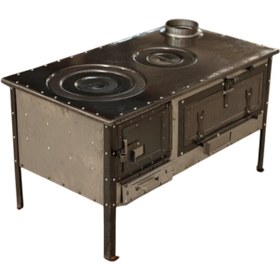 Resim Altaş ALTAŞ TRABZON Kuzine SOBA 2 MM ÇOK AMAÇLI BAHÇE TİPİ KUZİNE SOBA ÖZEL EL YAPIMI SOBA 