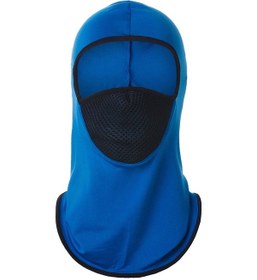 Resim Butu Nefes Alabilir Örgü Açık Hava Aktiviteleri İçin Güneş Koruma Boyun Körüğü Safir 