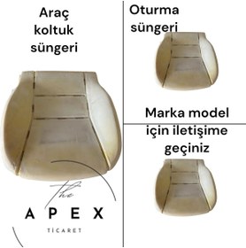 Resim apex ticaret ARAÇ KOLTUK SÜNGERİ 
