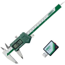 Resim İnsize 1113-150 Bilgi Çıkışlı Dijital Kumpas 0-150 Mm 