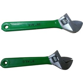 Resim 2'Li İngiliz Anahtarı Seti Kurbağacık Anahtarı 8 &10 No Set 