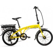 Resim Bisan Prime - 20'' Jant Katlanır Elektrikli Bisiklet - Sarı Siyah 