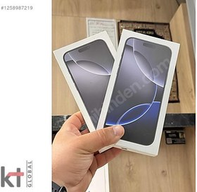 Resim Apple iPhone 16 Pro Max İkinci El YD | 512 GB | Siyah 