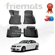 Resim Bmw E90 3D Havuzlu Paspas 2005-2013 Arası Siyah N11.26845 