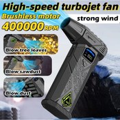 Resim Motion003 Abudodo 2si1 Yüksek Hızlı Jet Üfleme Kurutma 100 Ayarlı Usb Şarj Led Otomobil Toz Toplama 