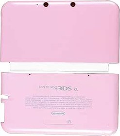 Resim Valley Of The Sun Pembe Renk 3DSXL Ekstra Konut Kılıf Kabukları Üst/Alt Kapak Plakası 2 ADET Set Değiştirme, Eski Büyük 3DS XL/LL 3DSLL El Konsolları için, ABD Edition Üst/Alt Ön Kapak Kapak Plakası Seti 