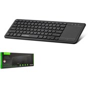 Resim HADRON Hdx2505 Bluetooth + Wireless Klavye + Touch Pad Q Siyah 