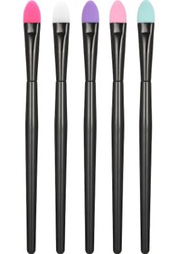 Resim Vkemall 5'li Profesyonel Silikon Fırça Seti - Makyaj Tasarrufu Sağlayan, Yumuşak Ve Saç Dökmeyen 