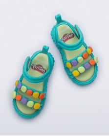 Resim Mini Melissa Create Kız Çocuk Renkli Sandalet Turkuaz 