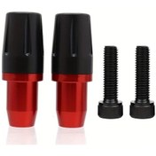 Resim Xuweiwei Yamaha Mt07 Tracer700 Gt Motorcycle Body Protector Anti Fall Rubber Guard Red 