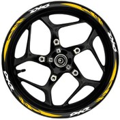 Resim Mixgiftz Dio Beyaz Yazılı Turuncu Reflektif Pençe Şeritli 