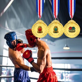 Resim Boks Madalyaları Spor Madalyaları Hediyeler Kazananlar Onurlar Ödüller Hediyelik Eşyalar 