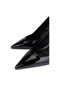 Resim Tamer Tanca Kadın Siyah Rugan Topuklu Ayakkabı 1160 3400 Bn Ayk Sk25-26 Sıyah Rgn Siyah 