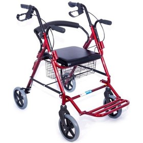 Resim Medikaltec Comfort Plus Dm9146 Ayak Pedallı Alüminyum Rolatör 