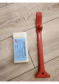 Resim Laminant Parke Orta Döşeme Çakma Takozu 2cm 15cm Çektirme Demiri 3cm 32cm 