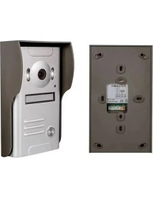 Resim 7 Inç Ekran Diafon Sistemi Tek Zil Çift Monitör (Renkli+ Sesli Konuşma+Kapıyı Açma) 