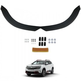 Resim Citroen C5 Aircross 2017 - Sonrası 4mm ABS Ön Kaput Koruyucu 