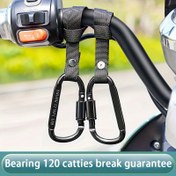 Resim Motorcycle Hook Elektrikli Araba Deliksiz Bisiklet Bebek Arabası Evrensel Ön saç tokası Çok Fonksiyonlu Kilit saç tokası Sürme Ekipmanları Alışveriş Asma Aksesuarları 