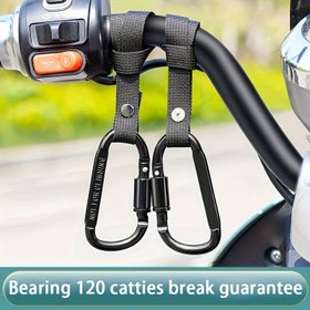 Resim Motorcycle Hook Elektrikli Araba Deliksiz Bisiklet Bebek Arabası Evrensel Ön saç tokası Çok Fonksiyonlu Kilit saç tokası Sürme Ekipmanları Alışveriş Asma Aksesuarları 