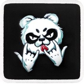 Resim BlackBörk V1 Panda - 10sb Kod Logolu Unisex Siyah Bench (PATCH) 