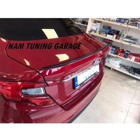 Resim Fiat Egea Spoiler Spoyler Bagaj Üstü Çıta Parlak Siyah Sedan 