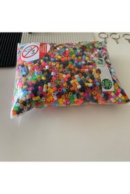 Resim Dr.Yontuç Isı Ile Ütü Ile Yapışan 15 Renk 5500 Adet Midi ,boncuk Ve Şekil Şablonu 