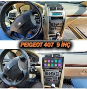 Resim Peugeot 407 2004/2011 9 İnç 6-64 Pro Model Qled Ekran 9" 