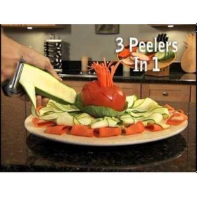 Resim Sebze Soyacağı Havuç Salatalık Kabak Soyma Bıçağı Karışık 