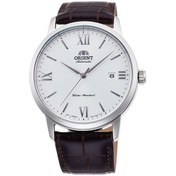 Resim Orient Symphony Ra-ac0f12s30b Otomatik Deri Siyah Gri Kadran Safir Cam 42 Mm Erkek Kol Saati Gri 