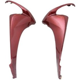 Resim Honda Dio 110 Ön Dizlik Sağ Sol Takım Kırmızı 